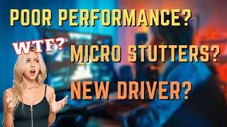 Performance loss after new driver? Do this!!