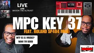 MPC KEY37 - LIVE - I LOVE sampling OLD music of mine. Let's listen to the garbage it was!
