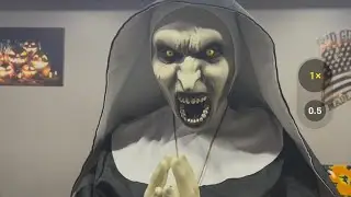2025 Spirit Halloween Valak animatronic 