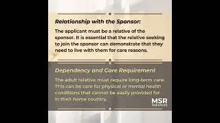A Guide to the Adult Dependent Relative Route