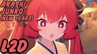 [Blue Archive] Akashi Junko (New Years) L2D [ENG SUB]