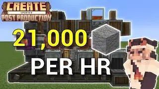 THE ULTIMATE CREATE MOD 6.0 ANDESITE FARM | Create Mod 6.0 Block-By-Block Tutorial