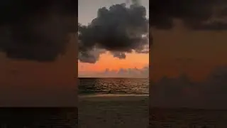 Unforgettable Maldives Sunset - The Ultimate Luxury Travel Experience #short #shorts #travel #asia