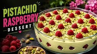 I Bet You&rsquo;ve Never Seen a Pistachio Raspberry Dessert Like This