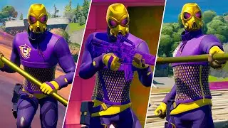 *NEW* Fortnite VICTOR ELITE Skin EARLY Showcase & Gameplay ! (FNCS Season 8 Skin)