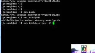 Linux Cut and Rev commands (Reverse)