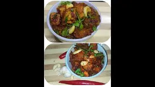 #pandumirchi Butterchickengarlic fry || restaurant style garlic butter chicken 🐔🐔fry ||