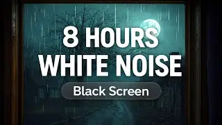 White Noise for Deep Sleep | Relaxing Background Noise | Black Screen