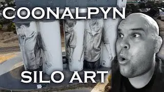 Coonalpyn Silo Art - DJI Mavic Mini