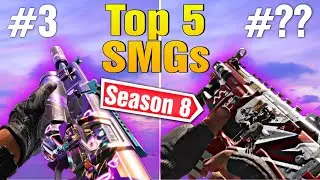 Top 5 Best SMGs in COD Mobile Season 8 (Ranked)! Best Loadouts in COD Mobile S8! CODM Meta Season 8