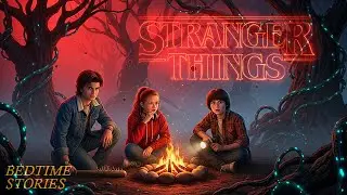 Stranger Things &ndash; A Calm Night in Hawkins | Bedtime Story & Relaxing Ambience for Sleep.