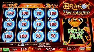 В слоте Dragon Unleashed вас ждут игры с живыми дилерами и несколько бонусных сессий.