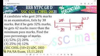 A candidate who gest 20% marks in an examination, fails by 30marks. But if he gets 32% marks