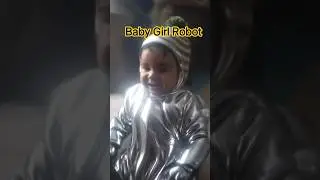 Baby Girl robot #phonkmusic #phonk #audio #dreamscreenai