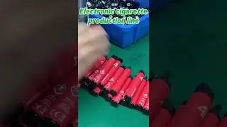 Is this really how e-cigarettes are produced inside the factory? #shorts