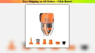 FLEXTAIL Electric Air Pump, Portable Camping Pump with 3 Level Ambient Light for Air Bed, Sleeping