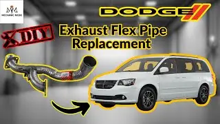 2011-2020 Dodge Caravan & Chrysler Town & Country Y Exhaust Flex Pipe Replacement DIY