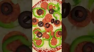 Pizza Making Process 🍕 | Dough &rarr; Sauce &rarr; Cheese Pull  #foodshorts#usa