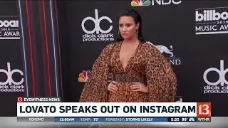 Lovato speaks out on Instagram