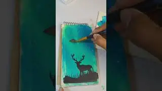 волшебная картина 😱✨ #шорты #креативныйстиль #креативность
