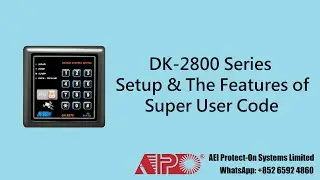 APO DK-2871 & DK-2872 Setup & Features of Super User Code