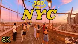 You Won’t Believe This SUNSET Over Brooklyn Bridge! 😱✨