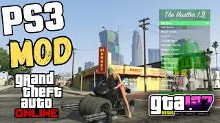 GTA 5 PS3 MOD MENU THE HUSTLER PKG ONLINE