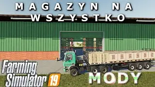 Magazyn na wszystkie palety Agraz GlobalCompany Farming Simulator 19 FS19 MODY