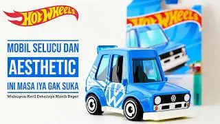 Unboxing Hot Wheels Reguler Treasure Hunt - Volkswagen Golf MK1 Tooned