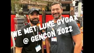 We met Luke Gygax at GenCon 2022!