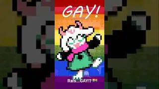RALSEI GAY MOMENTS, DELTARUNE Chapter 3 & 4 #undertale #deltarune #ralsei #funny #shorts