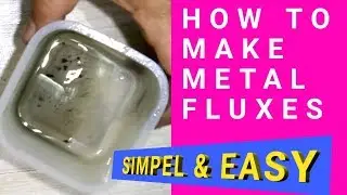 How to Make Flux / Paste for Metal Soldering