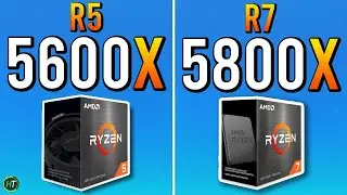 R5 5600X vs R7 5800X  -  Upgrade Worth It?!