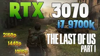 Test The Last of Us Part One RTX 3070 + i7 9700K on Ultra l 1080p l 1440p l 2160p l DLSS