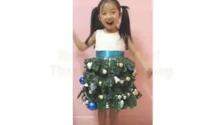 DIY Christmas Tree Dress For Beginners
