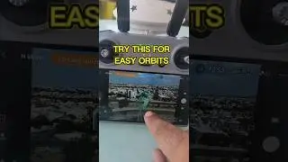 How to do a 360&deg; drone orbit using dji mini 4 pro 🔄 #tutorial #djimini4pro #drone #dji #cyprus
