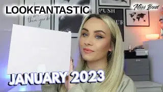 LOOKFANTASTIC BEAUTY BOX JANUARY 2023 UNBOXING & FREE MYSTERY BOX CODE - INSPIRATION | MISS BOUX