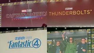 Full Marvel Panel | Comic Con Hall H 2024 HD | Upcoming Marvel movies