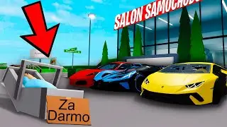 PORZUCONE DZIECKO W SALONIE Z SUPER SAMOCHODAMI NA Brookhaven rp!