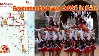 Karneval 2025 Köln:Rosenmontagszug 2025 in Köln---Alle Infos zu Strecke,Wagen und Tickets 🎉