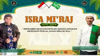 🔴Live Memperingati Isro' Mi'roj Nabi Muhammad SAW Masjid Al Muhajirin PMI