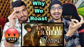 Varisu Trailer Reaction Review | Thalapathy Vijay | Rashmika | S.Thaman