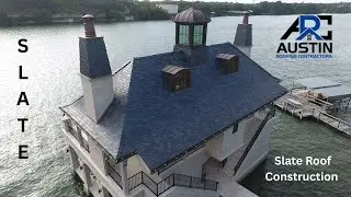 Slate Roof - Austin Roofing Contractors - Lake Austin