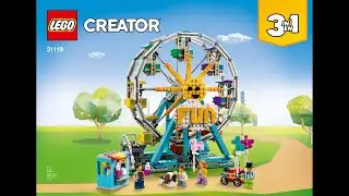LEGO 31119 Ferris Wheel (4K) - building instructions 1/3