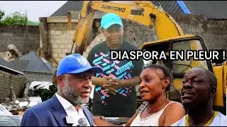🚨 DÉMOLITION NA QUARTER DIASPORA , BANA POTO EBELE MAPANGU EKEYI  MABOTA ETELENGANI , BISOMBA SOMBA