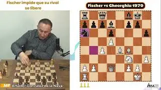 Fischer impide que su rival se libere. Aprende a jugar como Bobby Fischer