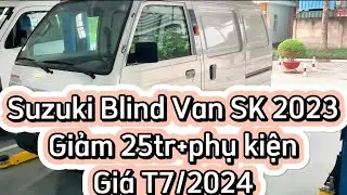 Suzuki Blind Van giảm 25tr th&aacute;ng 7/2024|Đưa trước 80tr nhận xe|Suzuki Royal H&oacute;c M&ocirc;n|HL 0909417798