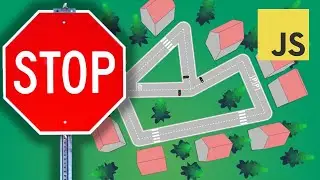 A Virtual World - JavaScript Course: Lesson 7 / 11 [Road Marking Editor with JavaScript]