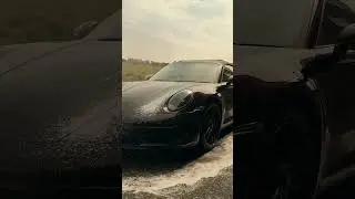 Get Ceramic Protection in Minutes on Your Porsche 911 Targa 4 GTS with Wax is Dead Ceramic Foam!