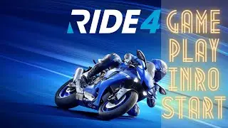 Ride 4 Intro Start + Career Mode (Part1)gameplay - RAW Exhaust Sound (PC)#RIDE4 #RIDE #RIDEVideogame